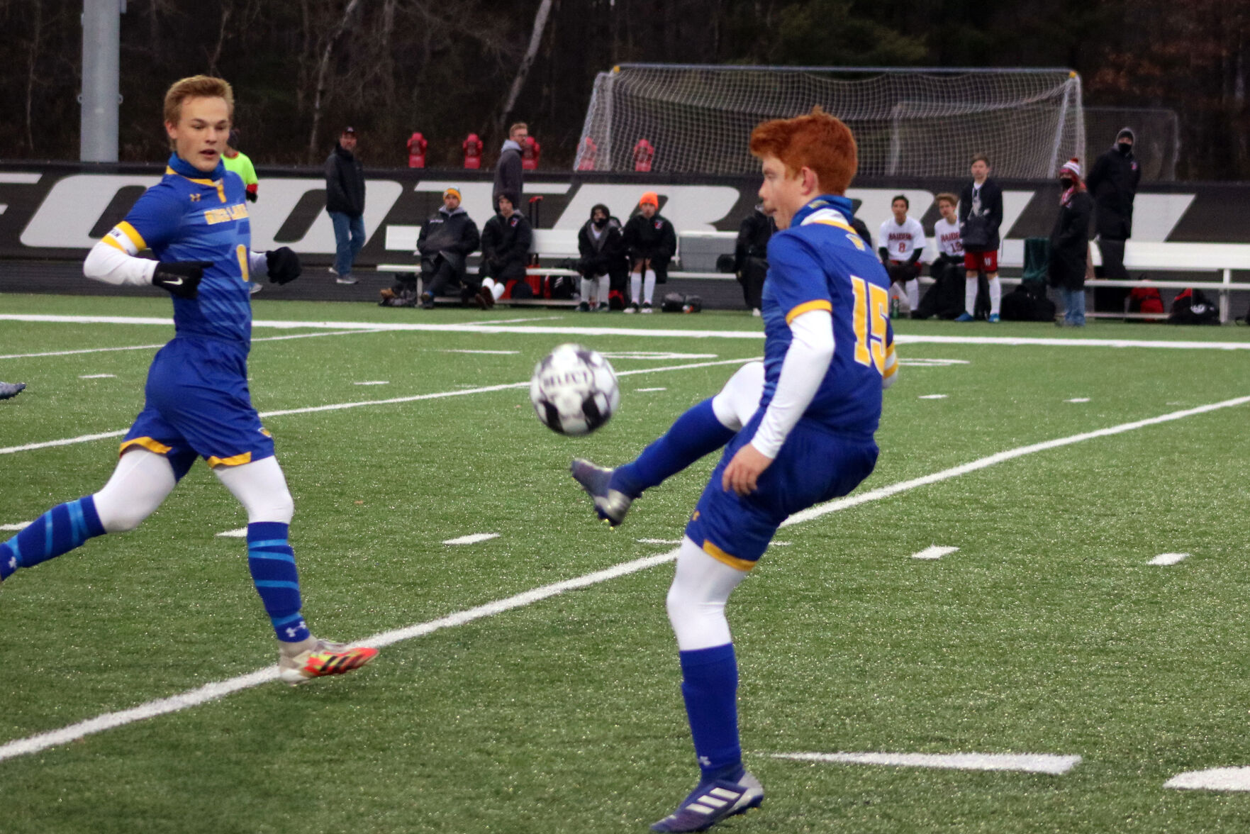 Rice Lake boys soccer Division 2 sectionals vs. Medford 10-31-20